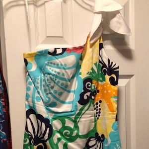 One shoulder dress